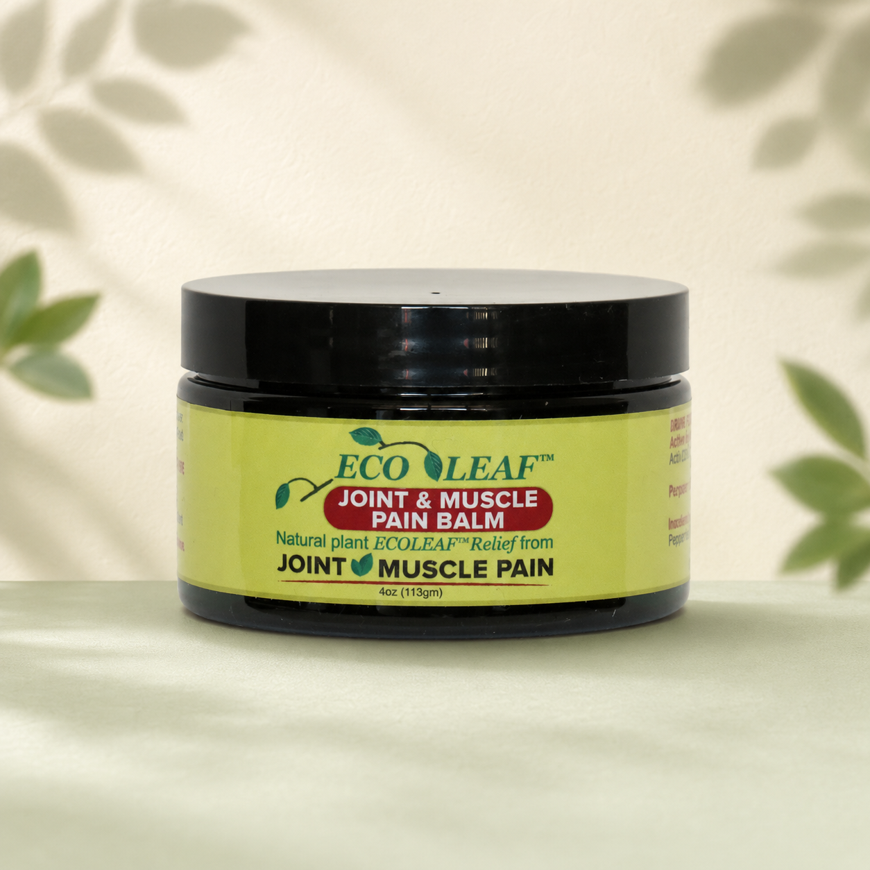 ECOLEAF Joint & Muscle Pain Relief Balm
