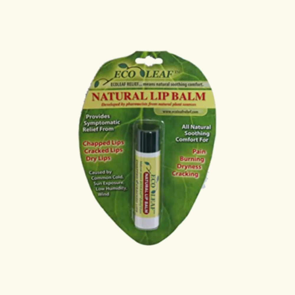 ECOLEAF Natural Lip Balm for Dry & Chapped Lips